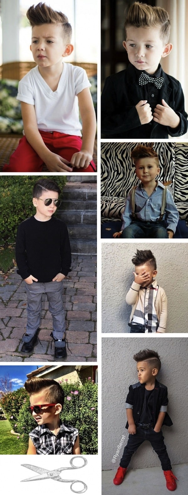 Razor Part: o corte de cabelo masculino infantil que é moda em 2015 - Blog  Moda Infantil