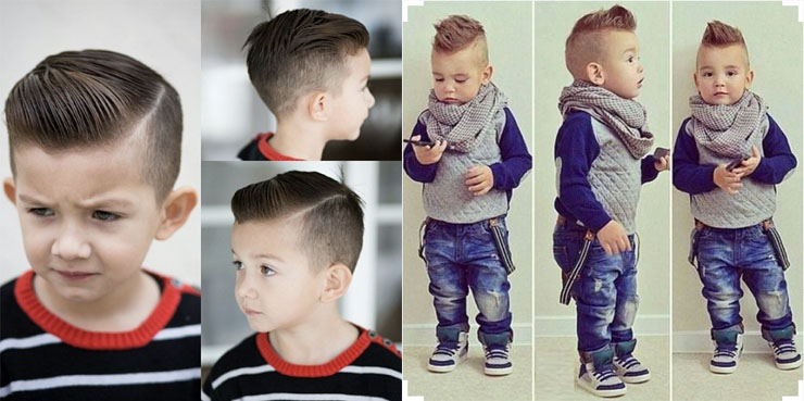 corte de cabelo infantil masculino estiloso