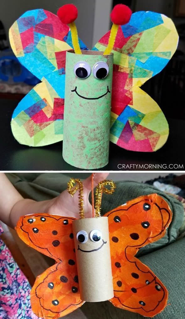 Brinquedos feitos com materiais reciclados