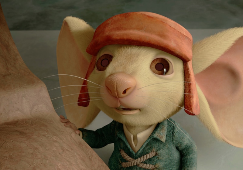 imagem do ratinho do filme o corajoso ratinho desperaux