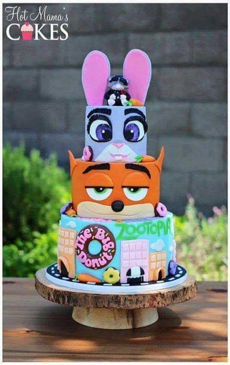 Inspirações de bolos de aniversário da Disney