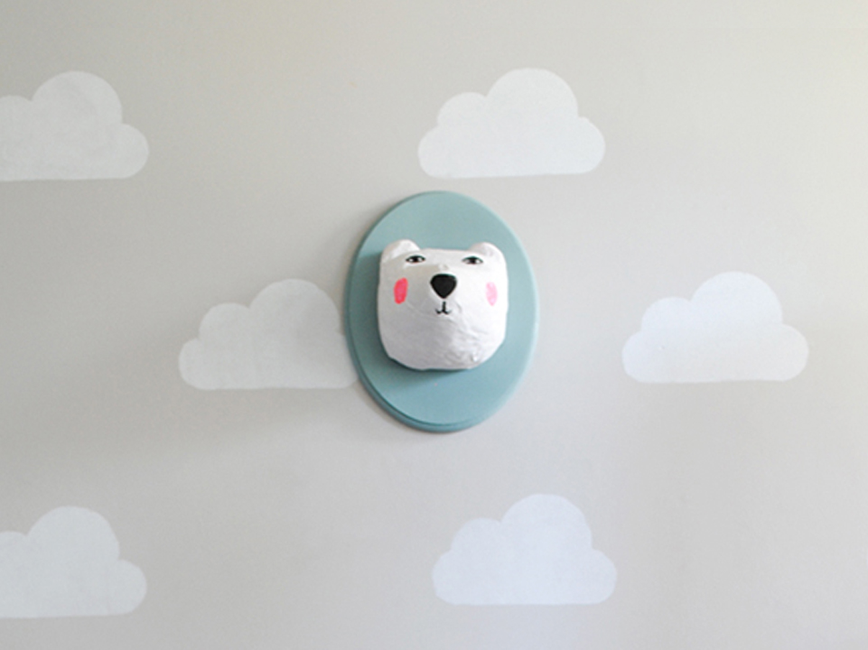 Estêncil de nuvem: ideia para decorar o quarto dos pequenos gastando pouco