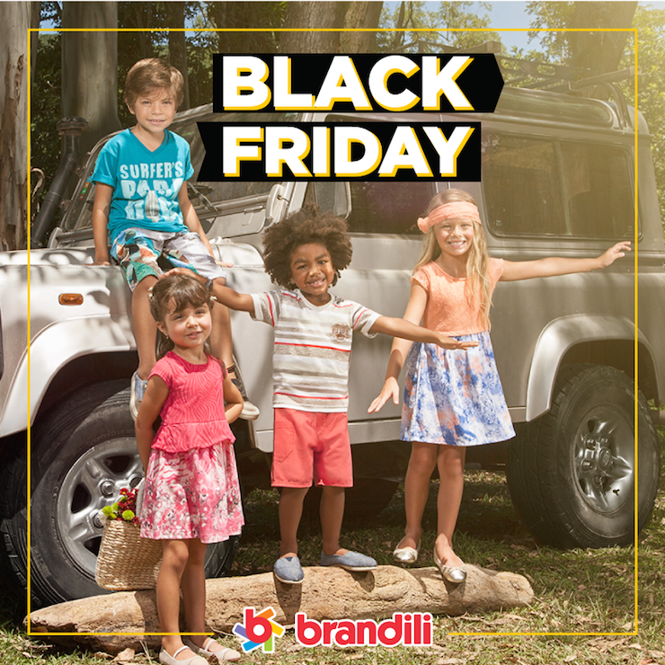 Roupa infantil em promoção: vem ver a Black Friday 2015 Brandili