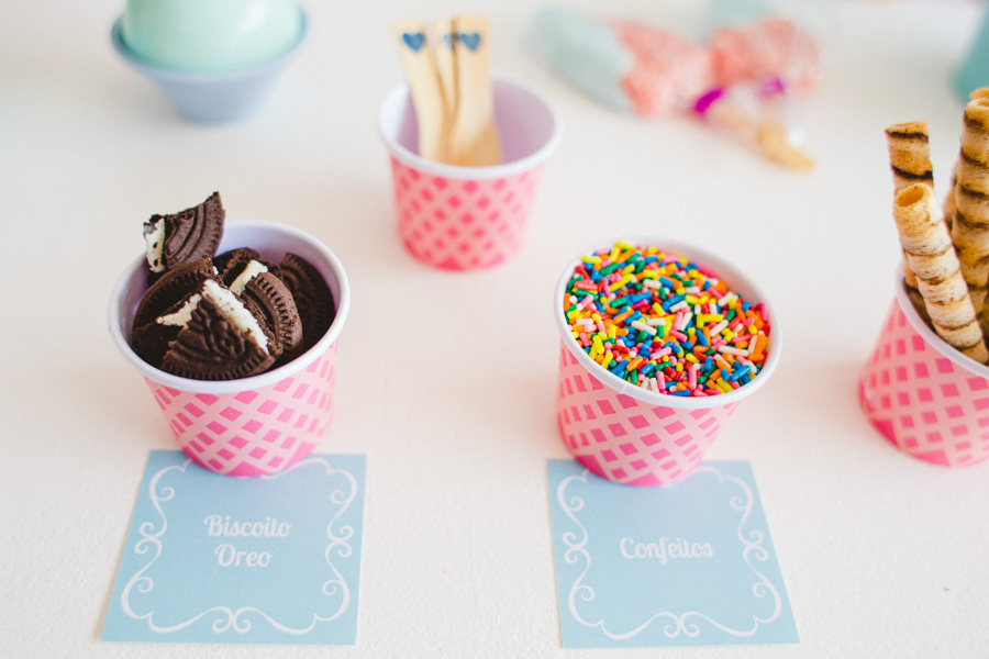 Inspirações para festa infantil com tema sorvete