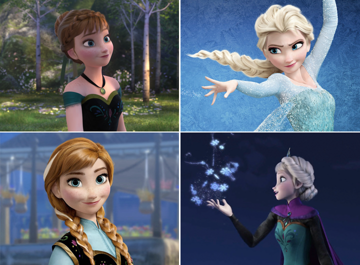 Aprenda como fazer os penteados de cabelo da animação Frozen