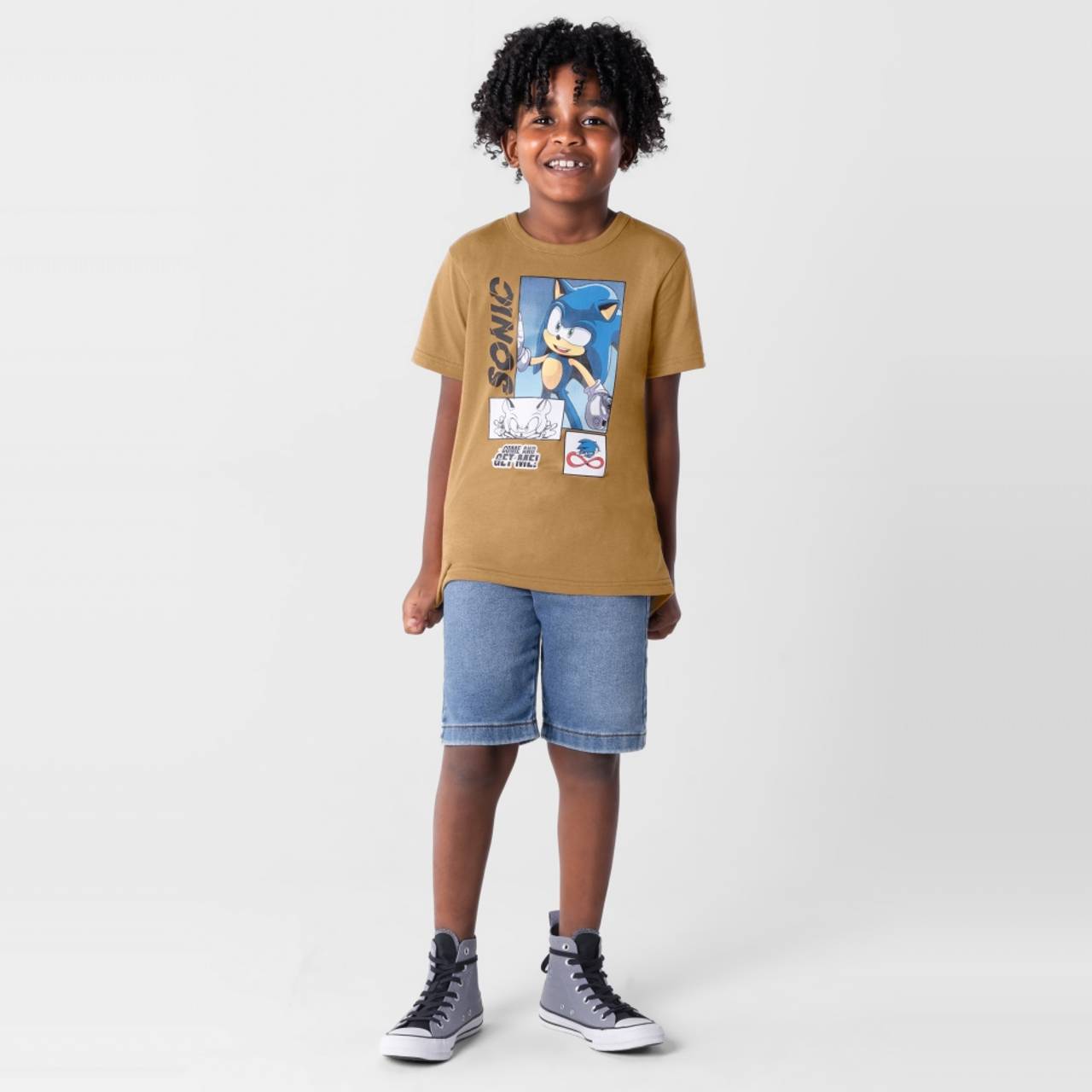 Look infantil masculino para aniversário