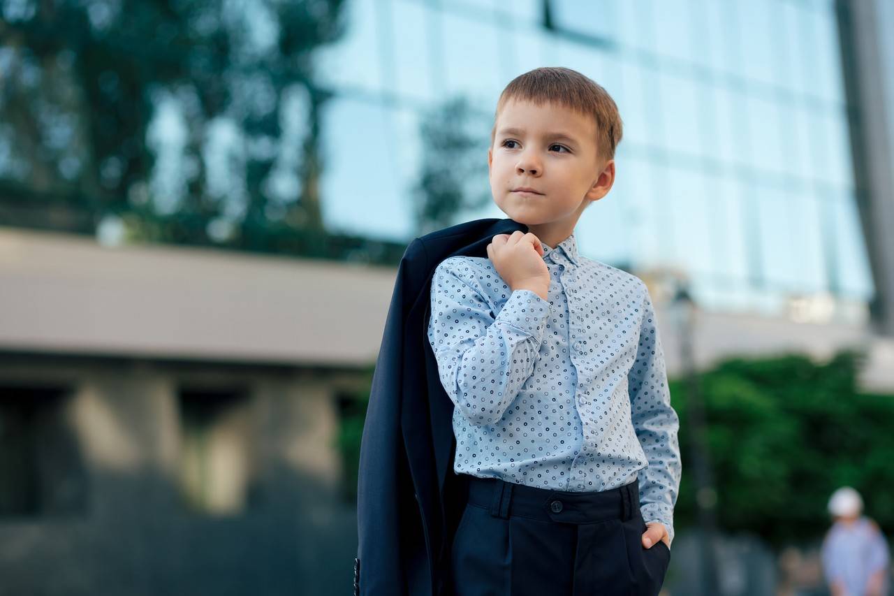 Look infantil masculino para casamento