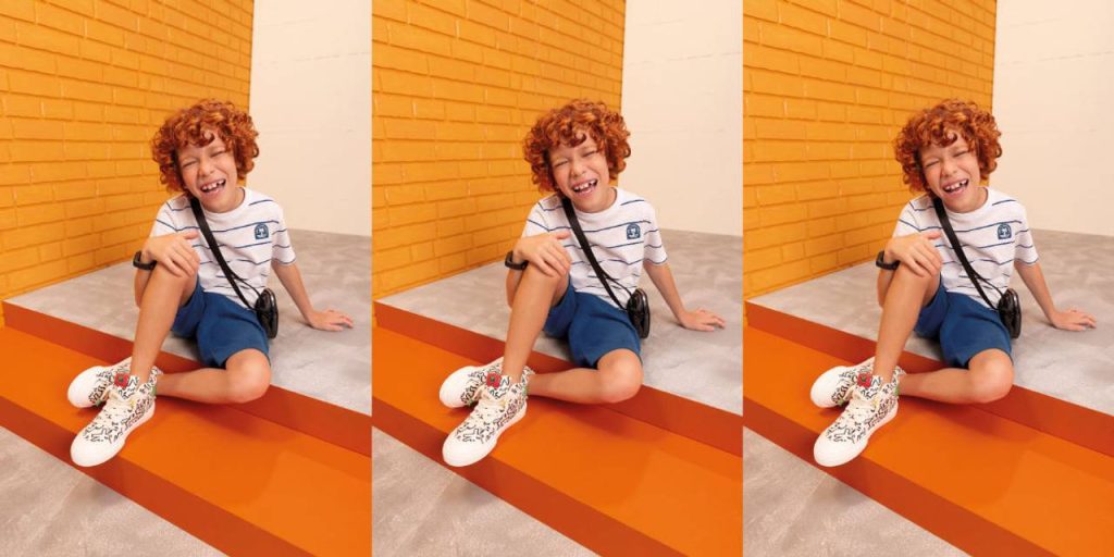 look infantil masculino com tênis